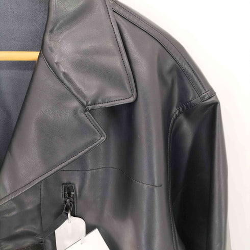 アヴァロン AVALONE RIDERS JACKET フェイクレザー ライダース ジャケット メンズ JPN:3