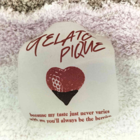 ジェラートピケ gelato pique ティラミスボーダーパーカー ショートパンツ レディース FREE