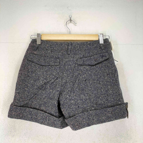 バーバリーブルーレーベル BURBERRY BLUE LABEL 2タックツイードショートパンツ レディース 36
