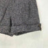 バーバリーブルーレーベル BURBERRY BLUE LABEL 2タックツイードショートパンツ レディース 36