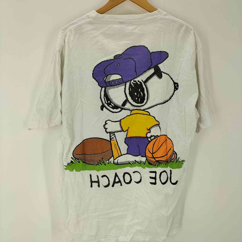 チェンジズ CHANGES 90S USA製 JOE COACH キャラクタープリント Tシャツ 袖シングルステッチ メンズ import:XL
