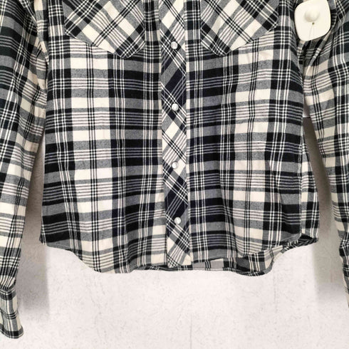 ラルフローレン RALPH LAUREN L/S チェック柄ウエスタンシャツ レディース 7