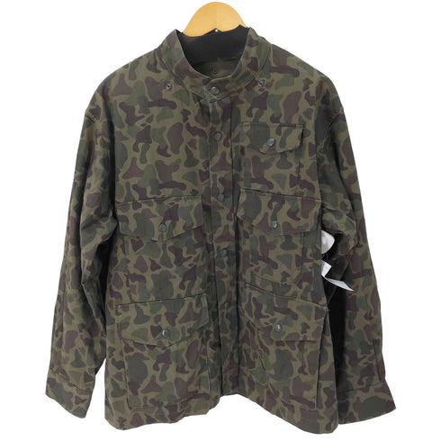 エンジニアードガーメンツ Engineered Garments Cruiser Jacket Olive Camo 6.5oz Flat Twill メンズ JPN:M