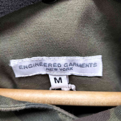 エンジニアードガーメンツ Engineered Garments Cruiser Jacket Olive Camo 6.5oz Flat Twill メンズ JPN:M