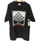 00S Hanes ボディ 二枚タグ 騙し絵 プリント 空と水 Tシャツ メンズ import:XL