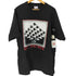 00S Hanes ボディ 二枚タグ 騙し絵 プリント 空と水 Tシャツ メンズ import:XL