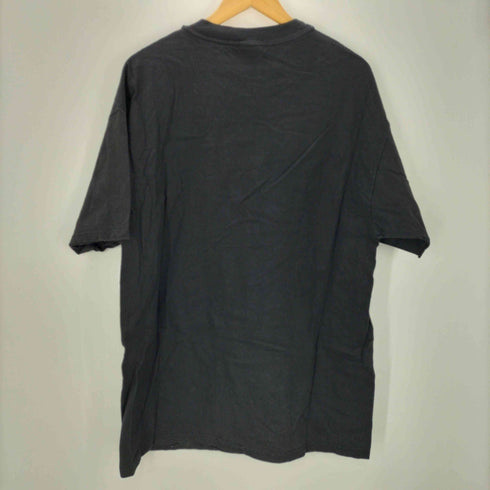 00S Hanes ボディ 二枚タグ 騙し絵 プリント 空と水 Tシャツ メンズ import:XL