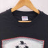 00S Hanes ボディ 二枚タグ 騙し絵 プリント 空と水 Tシャツ メンズ import:XL