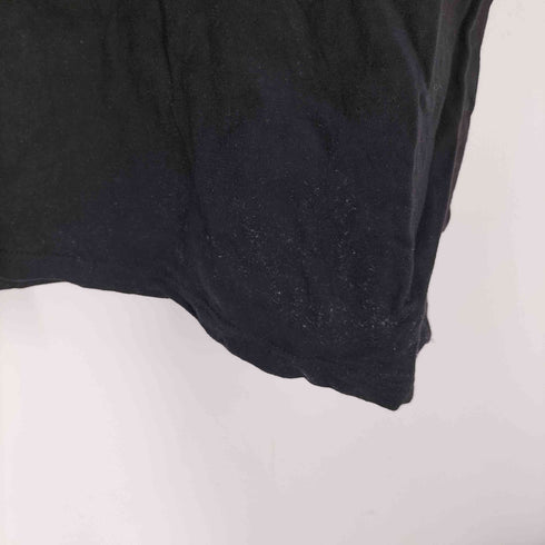 00S Hanes ボディ 二枚タグ 騙し絵 プリント 空と水 Tシャツ メンズ import:XL