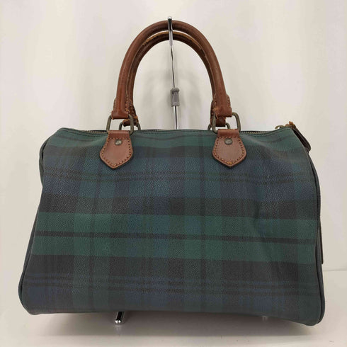 ポロラルフローレン POLO RALPH LAUREN ブラックウォッチ ミニボストンバッグ レディース