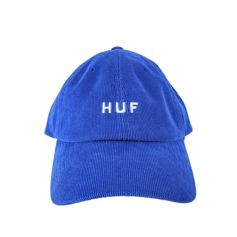 ハフ HUF ロゴ刺繍 コーデュロイ 6パネルキャップ メンズ