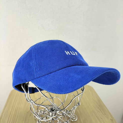 ハフ HUF ロゴ刺繍 コーデュロイ 6パネルキャップ メンズ