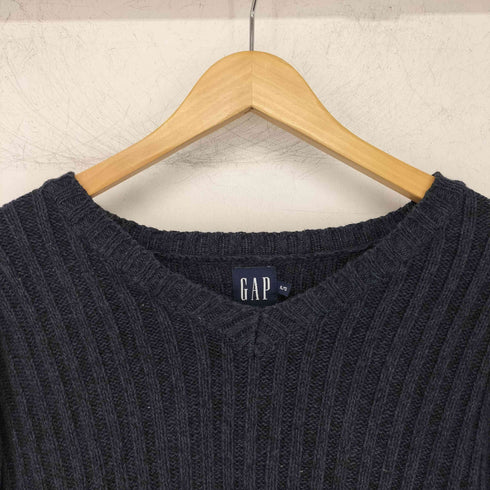 ギャップ Gap 00s Vネック L/S リブニット メンズ import:XL