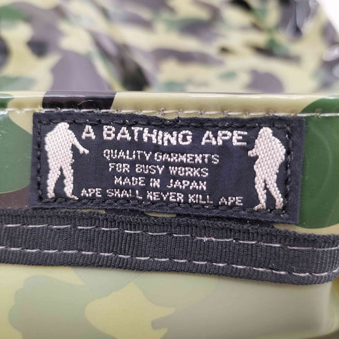 アベイシングエイプ A BATHING APE サルカモ エナメル トートバッグ メンズ