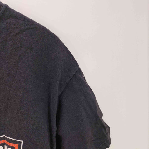 ハーレーダビッドソン HARLEY-DAVIDSON 00S USA製 Hanes ボディ McDERMOTT'S 両面 プリント Tシャツ コピーライト2007 メンズ import:L