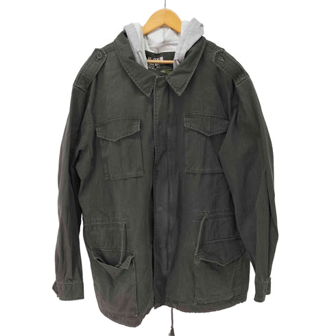 ライナースウェット ミリタリージャケット メンズ import:XL