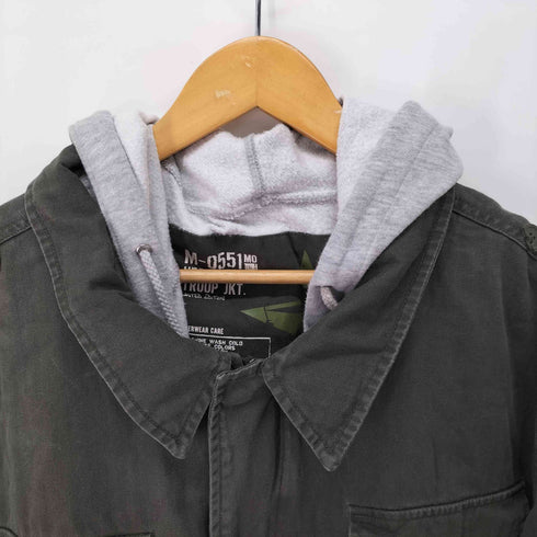 ライナースウェット ミリタリージャケット メンズ import:XL