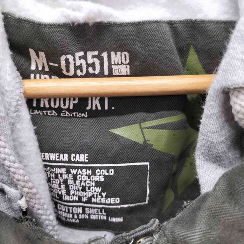 ライナースウェット ミリタリージャケット メンズ import:XL