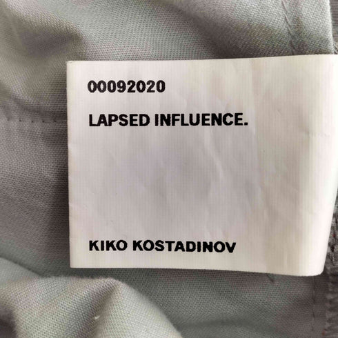 キココスタディノフ KIKO KOSTADINOV 20aw LAPSED INFLUENCE. BINDRA CARGO TROUSERS メンズ 44
