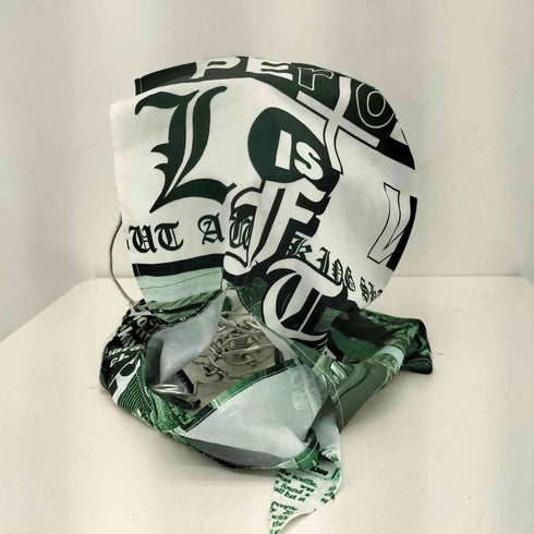 ワナ WANNA アートデザイン フードスカーフ メンズ