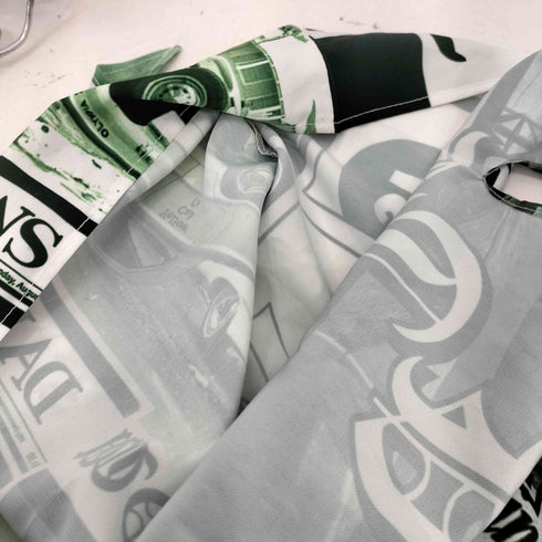 ワナ WANNA アートデザイン フードスカーフ メンズ