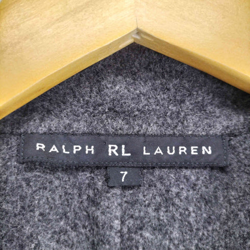 ラルフローレンブラックレーベル RALPH LAUREN BLACK LABEL ウールダブルショートチェスターコート レディース 7