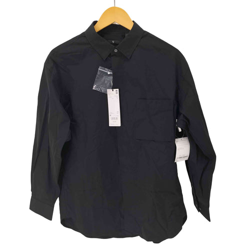 ユニクロプラスジェイ UNIQLO+J スーピマコットンオーバーサイズシャツ メンズ JPN:M