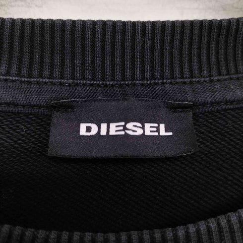 ディーゼル DIESEL BRAVESロゴパッチ クルーネック L/S スウェット レディース