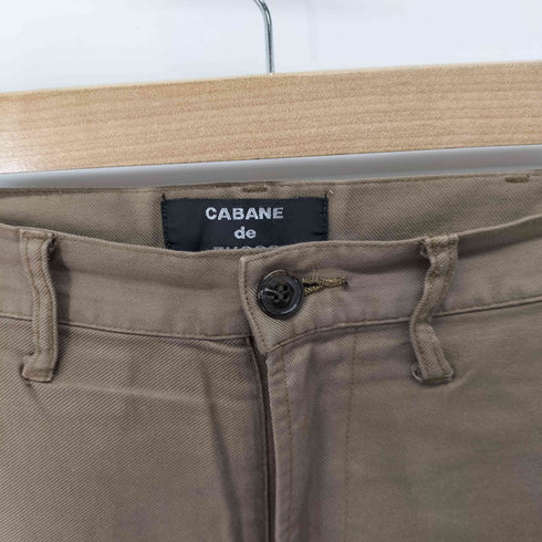 カバンドズッカ CABANE de ZUCCa ストレート コットンパンツ メンズ JPN:S