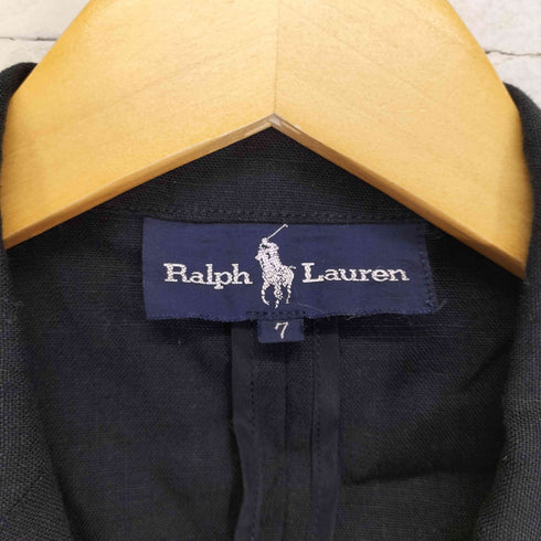 ラルフローレン RALPH LAUREN リネン100 1Bテーラードジャケット レディース 7