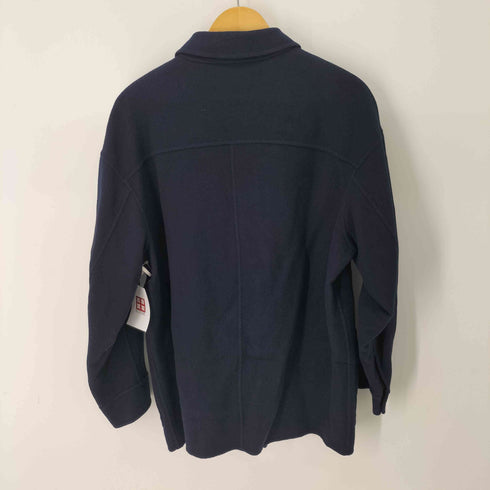 ユニクロプラスジェイ UNIQLO+J ウールブレンドオーバーサイズシャツジャケット メンズ JPN:M