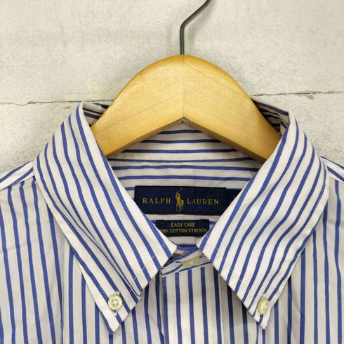 ラルフローレン RALPH LAUREN EASY CARE ポニー刺繍ストライプBDシャツ メンズ 175