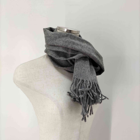 ポロラルフローレン POLO RALPH LAUREN スコットランド製 ラムウール100 マフラー メンズ ONE SIZE