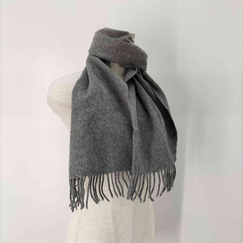 ポロラルフローレン POLO RALPH LAUREN スコットランド製 ラムウール100 マフラー メンズ ONE SIZE