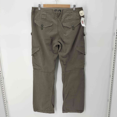 フィフティーファイブディーエスエル 55DSL 裏地ストライプ ワイド カーゴパンツ メンズ