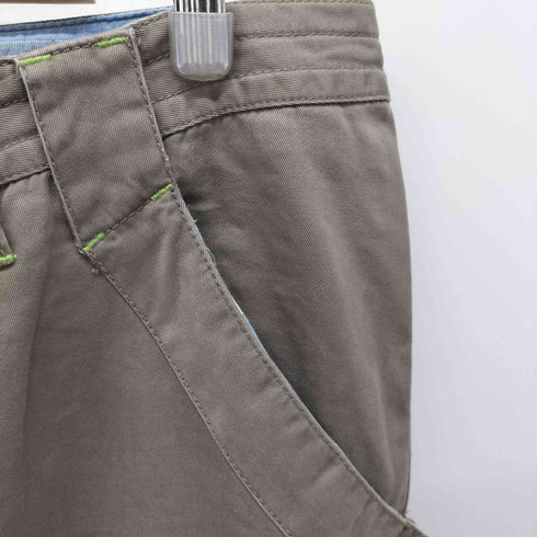 フィフティーファイブディーエスエル 55DSL 裏地ストライプ ワイド カーゴパンツ メンズ