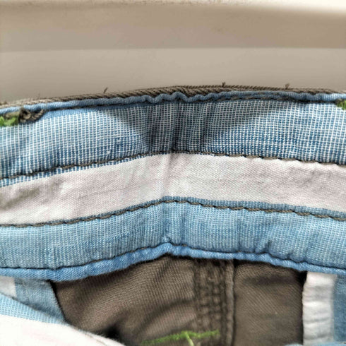 フィフティーファイブディーエスエル 55DSL 裏地ストライプ ワイド カーゴパンツ メンズ