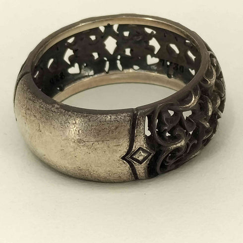 ディールデザイン Deal Design SILVER 925 スターシェードリング メンズ 17号