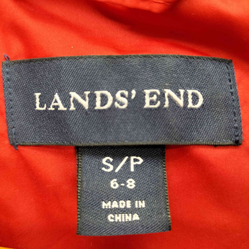 ランズエンド LANDS END ダイヤキルティング ファー付き ダウン ジャケット Y2K レディース JPN:S