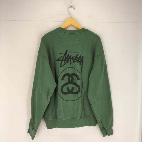 ステューシー Stussy STOCK LINK CREW PIGMENT DYED メンズ import:L