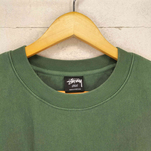 ステューシー Stussy STOCK LINK CREW PIGMENT DYED メンズ import:L