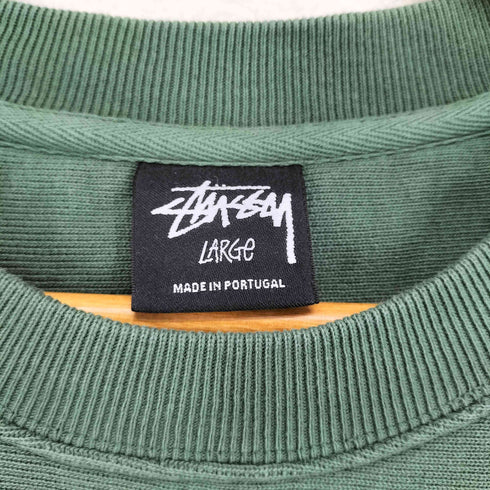 ステューシー Stussy STOCK LINK CREW PIGMENT DYED メンズ import:L