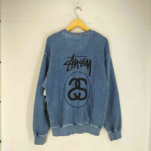 ステューシー Stussy STOCK LINK CREW PIGMENT DYED メンズ import:L