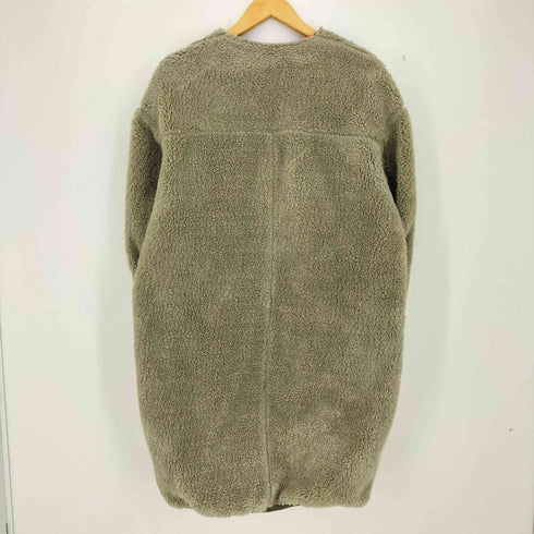 トゥモローランドマカフィー tomorrowland macphee Vネックロングボアブルゾン レディース 36