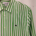 ラコステ LACOSTE REGULAR FIT コットンポプリンストライプシャツ メンズ import:M