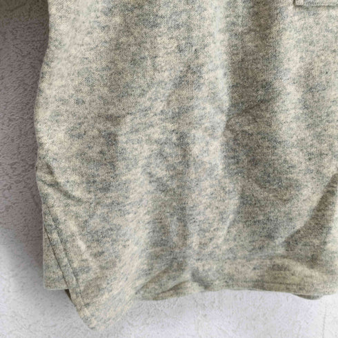 ラルフローレン RALPH LAUREN ウールハーフボタンシャツ レディース L