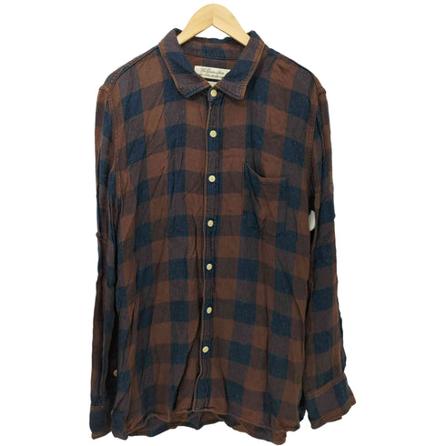 レミレリーフ REMI RELIEF レーヨン ブロックチェックシャツ メンズ JPN:M