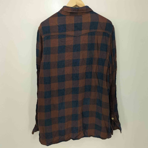 レミレリーフ REMI RELIEF レーヨン ブロックチェックシャツ メンズ JPN:M