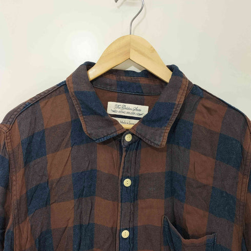 レミレリーフ REMI RELIEF レーヨン ブロックチェックシャツ メンズ JPN:M