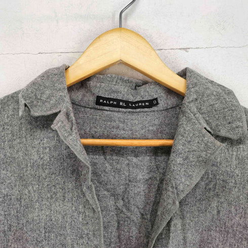 ラルフローレンブラックレーベル RALPH LAUREN BLACK LABEL ボタンレスロングカーディガン レディース 9